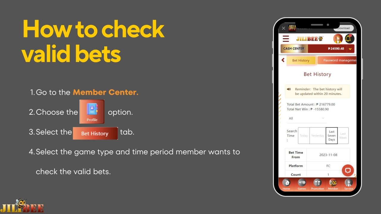 How to check valid bets